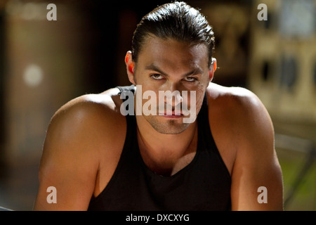 Bullet à la tête de l'année : 2012 USA Directeur : Walter Hill Jason Momoa Banque D'Images