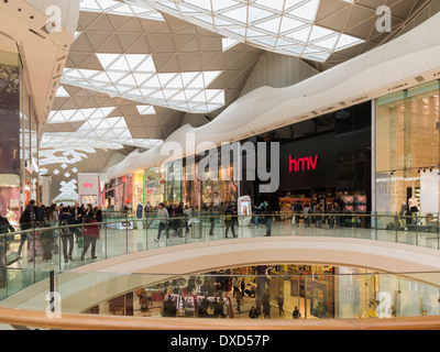 Westfield Shopping Centre dans l'ouest de Londres, Angleterre, RU Banque D'Images