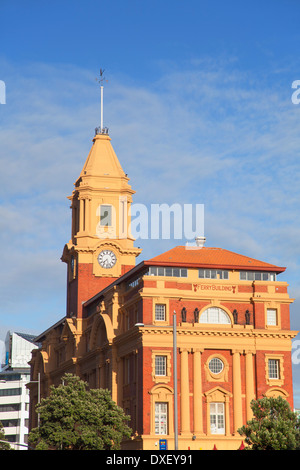 Vieux Ferry Building, Auckland, île du Nord, Nouvelle-Zélande Banque D'Images