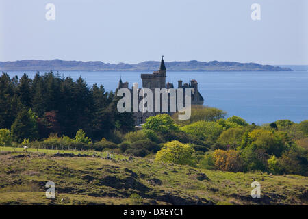 Glengorm Château, île de Mull. Banque D'Images