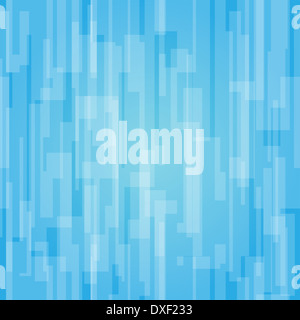 Azure seamless background transparent avec des rectangles blancs. Banque D'Images