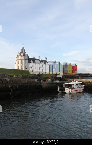 John O'Groats Ecosse Mars 2014 Banque D'Images