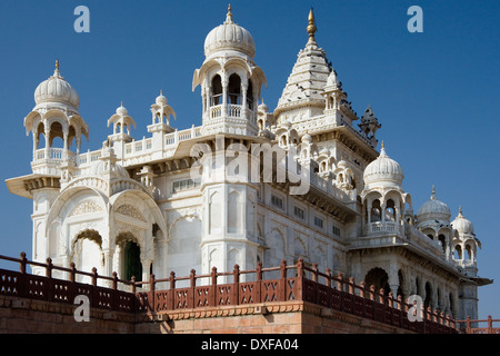 Jaswant Thada - Le Cénotaphe de Maharaja Jaswant Singh le deuxième - Jodhpur, au Rajasthan, Banque D'Images