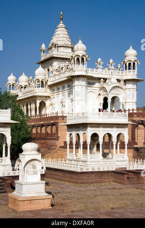 Jaswant Thada - Le Cénotaphe de Maharaja Jaswant Singh le deuxième - Jodhpur, au Rajasthan, Banque D'Images