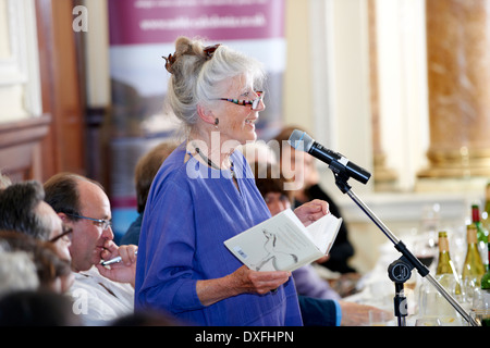 Phyllida Law Déjeuner littéraire Oldie 11/06/13, Banque D'Images