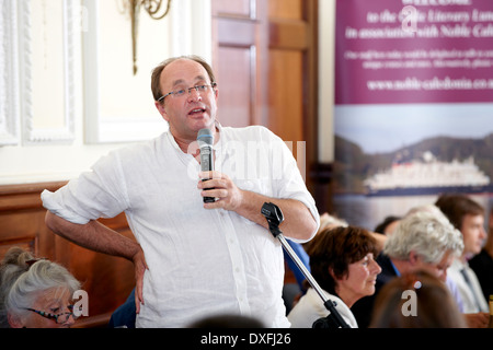 William Dalrymple, le déjeuner littéraire Oldie 11/06/13 Banque D'Images