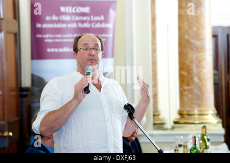 William Dalrymple, le déjeuner littéraire Oldie 11/06/13 Banque D'Images