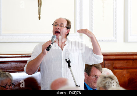 William Dalrymple, le déjeuner littéraire Oldie 11/06/13 Banque D'Images