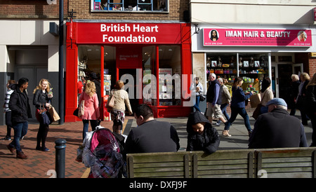 British Heart Foundation England UK Derby Banque D'Images