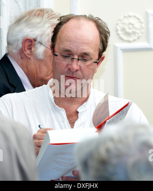 William Dalrymple, le déjeuner littéraire Oldie 11/06/13 Banque D'Images