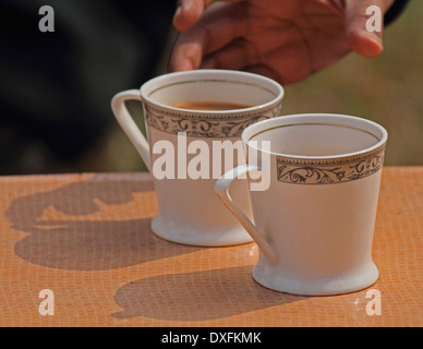 Close-up d'une tasse de thé Banque D'Images