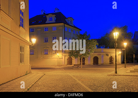 Mala Strana, Prague, la Bohême, République Tchèque Banque D'Images