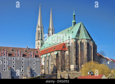 Goerlitz - Peterskirche 01 Peterschurch de Görlitz Banque D'Images