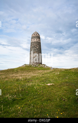 Monument américain au Mull d'Oa, l'île d'Islay, Ecosse Banque D'Images