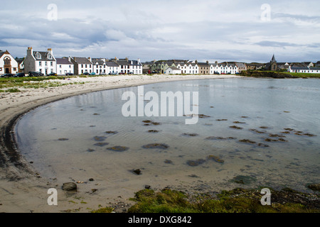 Baie à Port Ellen, Isle of Islay, Hébrides intérieures, Ecosse Banque D'Images