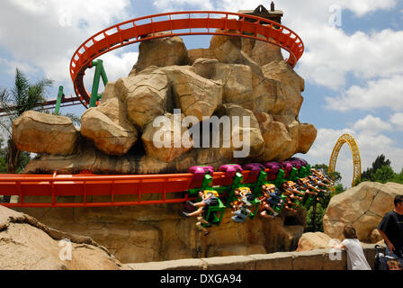 Anaconda ride, Gold Reef City, Johannesburg, Gauteng Banque D'Images