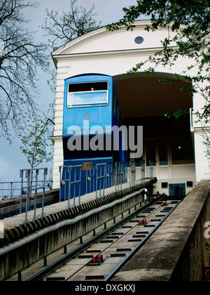 Funiculaire de Zagreb Banque D'Images