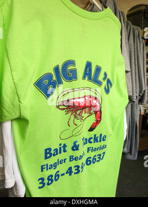 Big Al's Bait & Tackle Shop, Flagler Beach, FL Banque D'Images