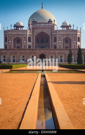 Tombe de Humayun est le tombeau de l'empereur moghol Humayun Banque D'Images