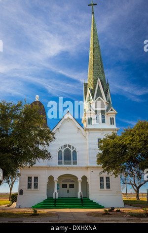 L'église luthérienne de Suède nouvelle, une petite commune dans le nord-est du comté de Travis, Texas, United States