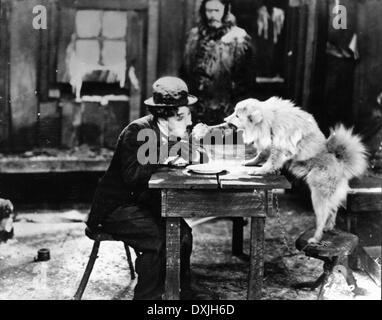 La RUÉE VERS L'OR (1925) CHARLIE CHAPLIN Banque D'Images