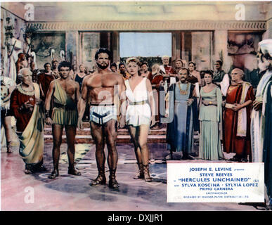 HERCULES UNCHAINED Banque D'Images