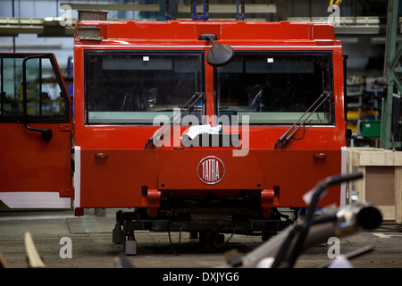 Les camions de production, Tatra Koprivnice, République Tchèque Banque D'Images