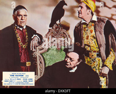 LE CORBEAU Banque D'Images