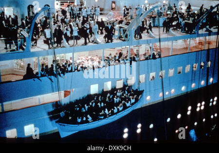 TITANIC, 1997, FILM Banque D'Images