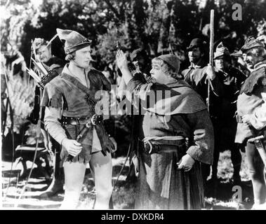 Les aventures de Robin des bois (FR1938) ALAN HALE (Little John Banque D'Images