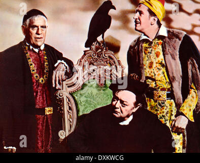 LE CORBEAU Banque D'Images