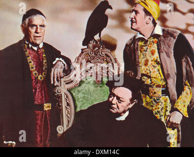 LE CORBEAU Banque D'Images