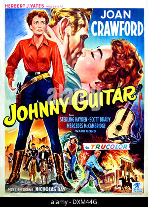 JOHNNY GUITARE Banque D'Images