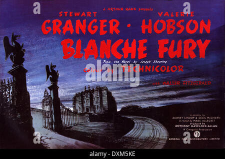 BLANCHE FURY Banque D'Images