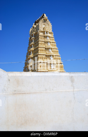 Sri Chamundeswari Temple, Chamundi Hill, Mysore, Inde Banque D'Images