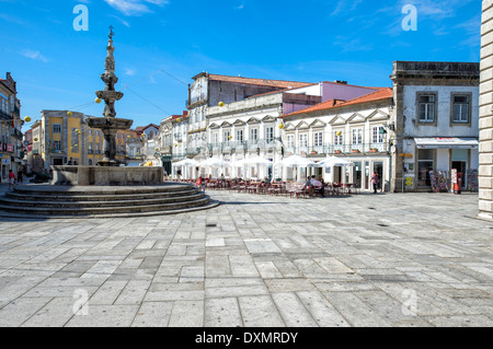 Praca da Republica, Viana do Castelo, Minho, Portugal Banque D'Images