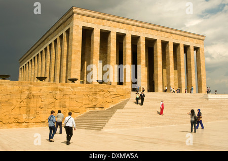 L'Asie, la Turquie, Ankara, Anit Kabir, mausolée de Mustafa Kemal Atatűrk Banque D'Images