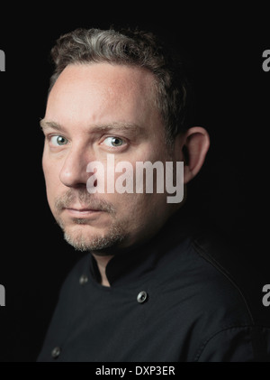 Portrait d'Albert Adriá Banque D'Images