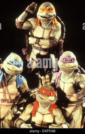 TEENAGE Mutant Ninja Turtles II : THE SECRET OF THE OOZE Banque D'Images