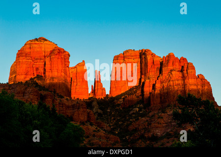 Cathedral Rock à Sedona, Arizona Banque D'Images