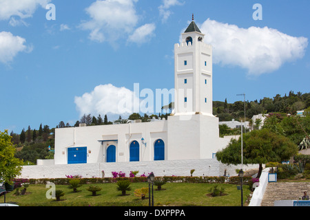 Mosquée de Sidi Bou Saïd, Sidi Bou Said, Tunisie Banque D'Images