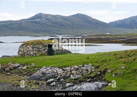 'Hut de l'ombre', une camera obscura par Chris Drury, à Sponish, près de Lochmaddy, North Uist, Scotland, UK Banque D'Images