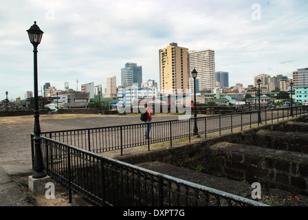 Fort Santiago, Manille, Luzon, Philippines. Banque D'Images