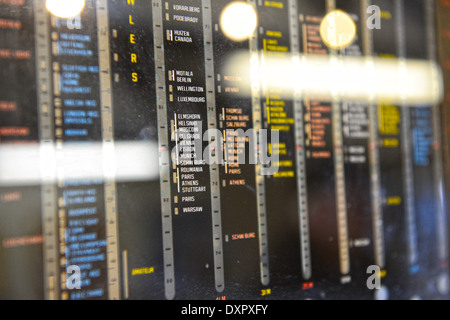 Les Radios antiques au Hoswick Visitor Museum Shetland Ecosse Banque D'Images