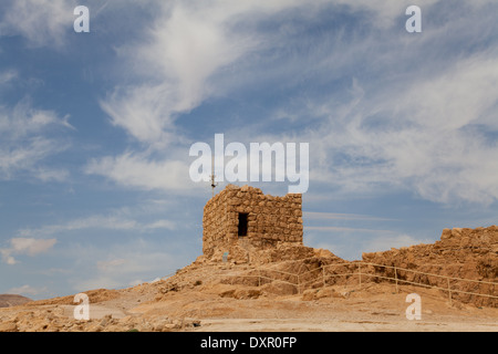 Massada, District Sud, Israël. Banque D'Images