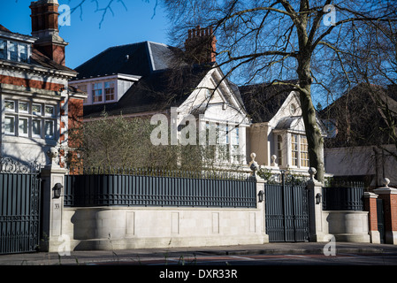 Maison chic, Parkside, London, Londres, Royaume-Uni Banque D'Images