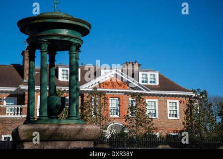 Maison chic, Parkside, London, Londres, Royaume-Uni Banque D'Images