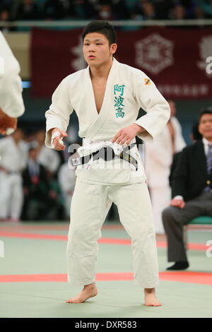 Nippon Budokan, Tokyo, Japon. Mar 21, 2014. Takumi Oshima (AWA), le 21 mars 2014 - Judo : le 36ème All Japan High School l'équipe masculine de judo au Nippon Budokan, Tokyo, Japon. © YUTAKA/AFLO SPORT/Alamy Live News Banque D'Images