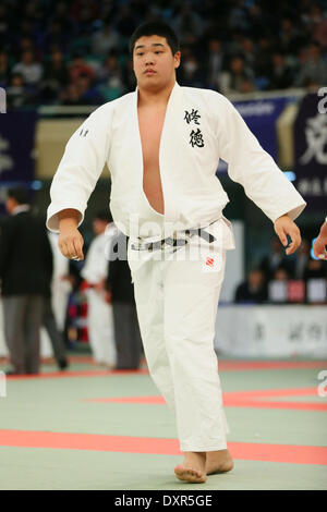 Nippon Budokan, Tokyo, Japon. Mar 21, 2014. Yusei Ogawa (Desktop), le 21 mars 2014 - Judo : le 36ème All Japan High School l'équipe masculine de judo au Nippon Budokan, Tokyo, Japon. © YUTAKA/AFLO SPORT/Alamy Live News Banque D'Images