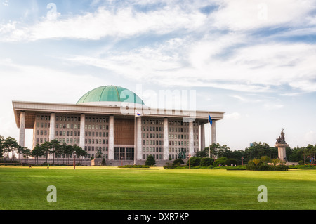 L'Assemblée nationale de Corée du Sud à Séoul, Yeouido. Banque D'Images